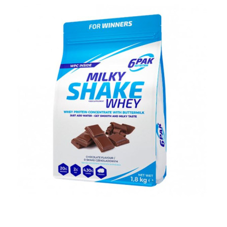 6PAK Milky Shake Whey 1800 gr.