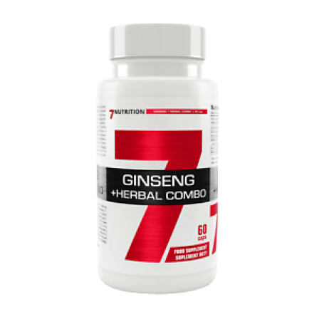 7 Nutrition Ginseng + Herbal Combo 60 caps.