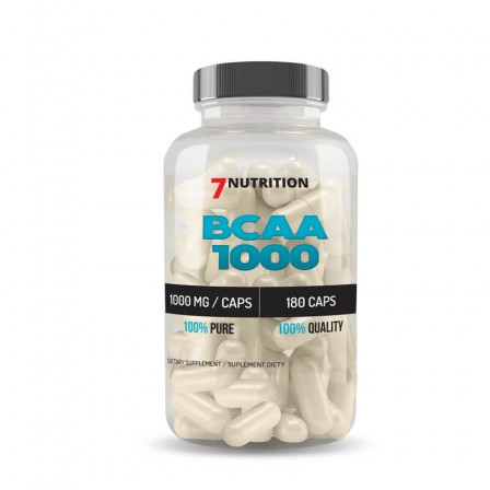 7 Nutrition BCAA 2:1:1 1000 180 caps.