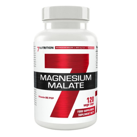 7Nutrition Magnesium Malate 120 veg caps.