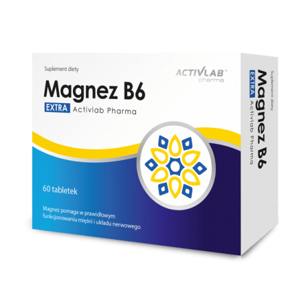 Activlab Magnez B6 60 tab.