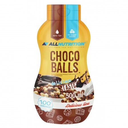Allnutrition Sweet Sauce Chocolate Balls 500 ml.