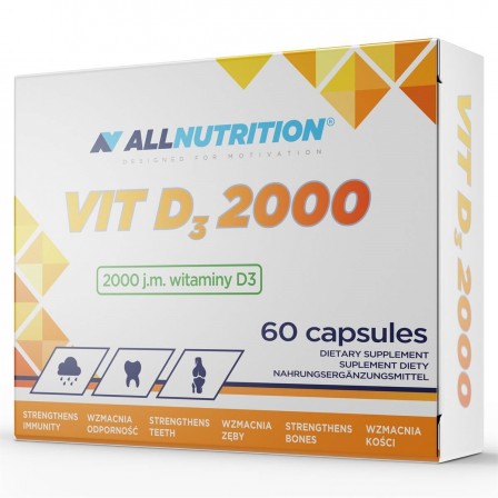 Allnutrition Vit D3 2000 60 caps.