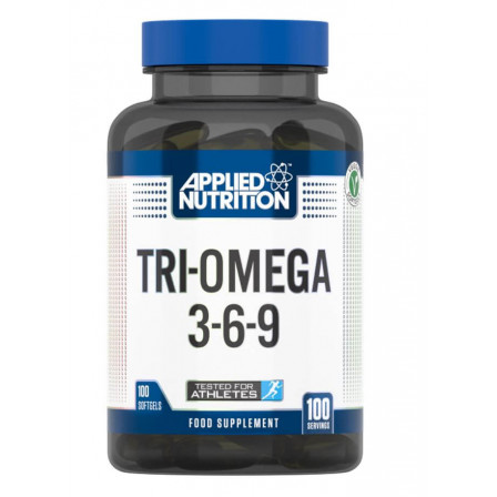Applied Nutrition Tri-Omega 3-6-9 100 Softgels