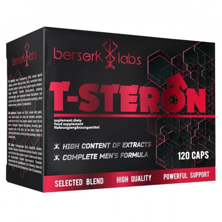 Berserk Labs T-Steron 120 caps.