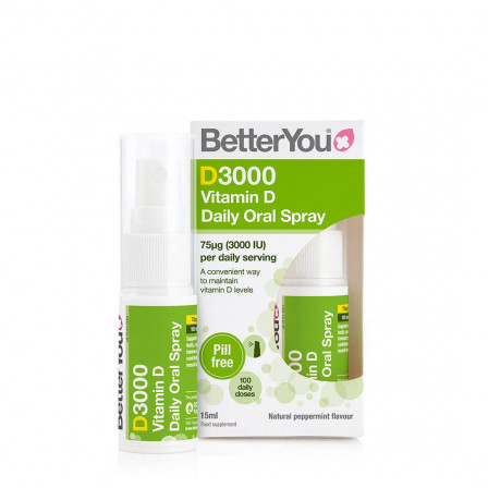 BetterYou D3000 DLux Oral Spray 15 ml.