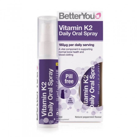 BetterYou Vitamin K2 Oral Spray 25 ml.