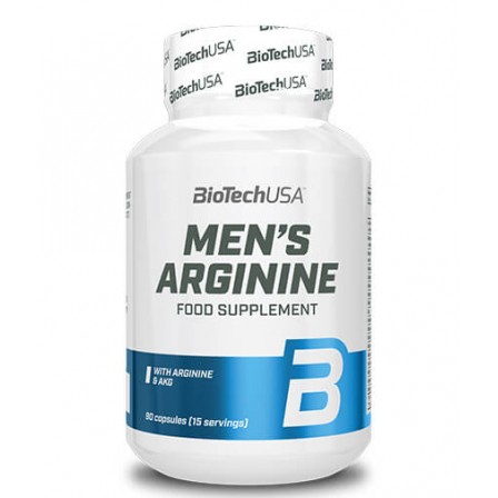 BioTech USA Mens Arginine 90 caps.
