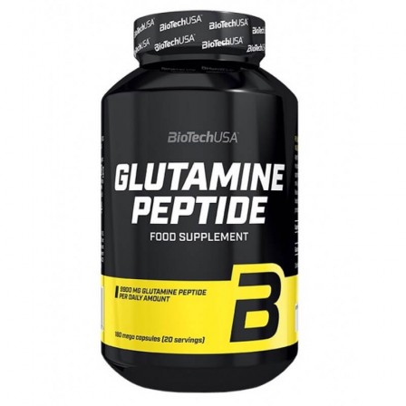 BioTech USA Glutamine Peptide 180 caps.