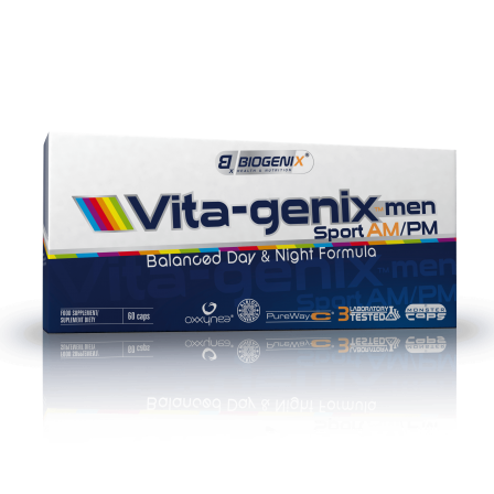 Biogenix Vita-genix MEN Sport AM/PM 60 caps.