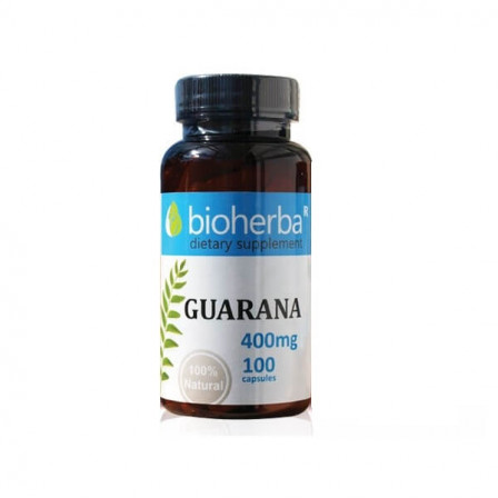 Bioherba Гуарана 400 mg 100 caps.