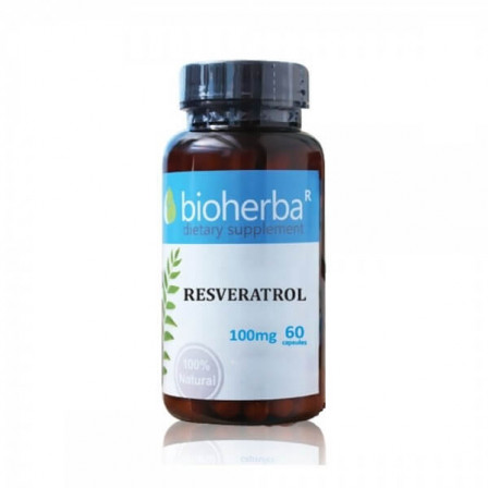 Bioherba Resveratrol 100 mg. 60 caps.
