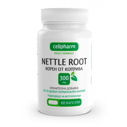 Celipharm Nettle Root 60 caps. - Екстракт от коприва