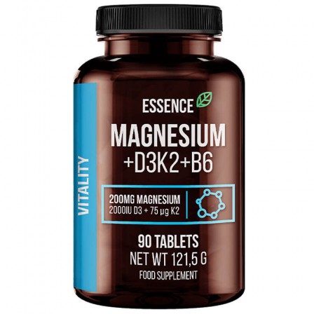Essence Magnesium + D3, K2 + B6 90 tabs.