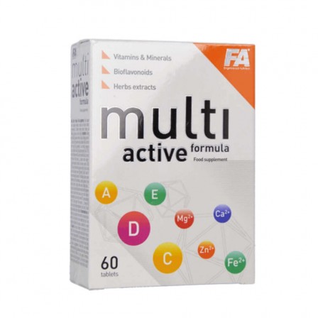 FA Nutrition Multi Active Formula 60 tabs.