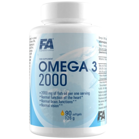 Fa Nutrition Omega 3 2000 90 caps.