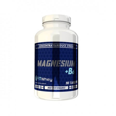FITWhey Magnesium + B6 90 tabs.
