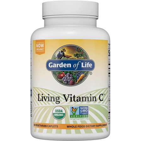 Garden of Life Living Vitamin C 60 veg. caps.
