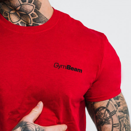 Gym Beam T-shirt Basic Cherry Red
