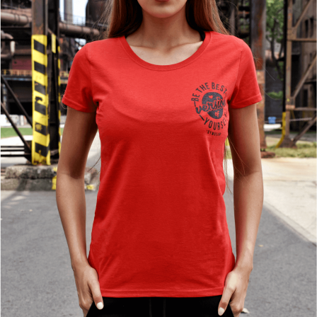 Gym Beam T-Shirt The Best Version Red Black