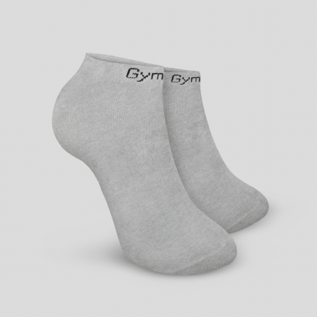 Gym Beam Ankle Socks 3 Pack Grey