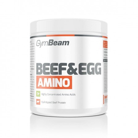 Gym Beam Beef and Egg Amino 500 tabs.