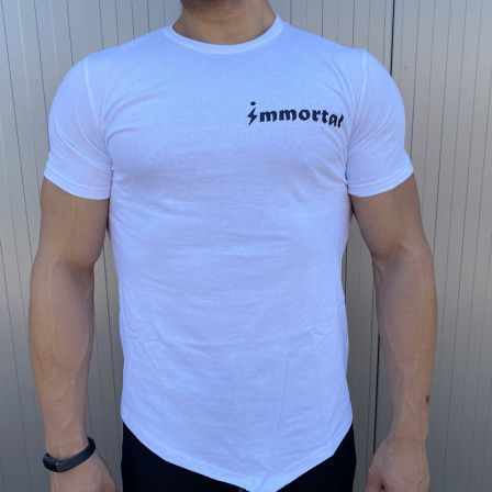 Immortal T-shirt Pro White - Мъжка спортна тениска