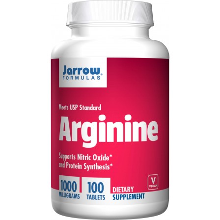 Jarrow Formulas Arginine 1000 mg 100 tabs.