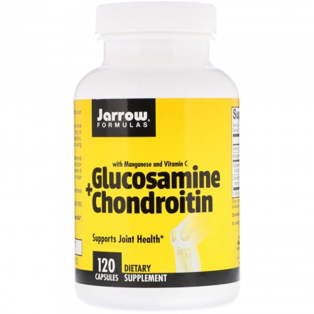 Jarrow Formulas Glucosamine + Chondroitin 120 caps.