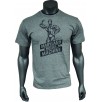 Kevin Levrone T-shirt Double Neck Grey 02 - Мъжка тениска