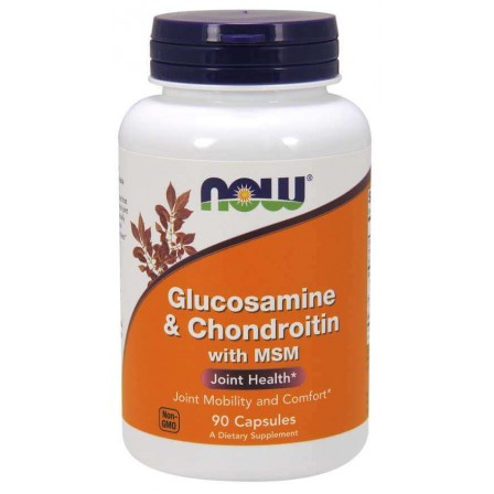 NOW Foods Glucosamine & Chondroitin and MSM 90 caps.