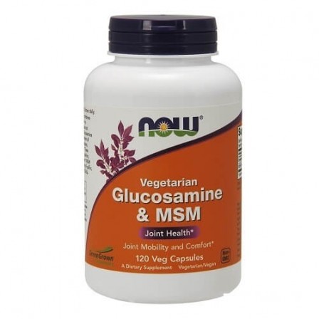 NOW Foods Glucosamine & MSM 60 caps.