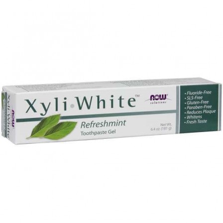 NOW Foods XyliWhite Refreshmint Toothpaste Gel 181 gr.