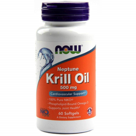 Now Foods Neptune Krill Oil 500 mg. 60 Softgels