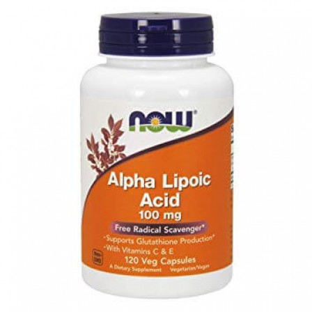 NOW Foods Alpha Lipoic Acid 100mg 120 caps.