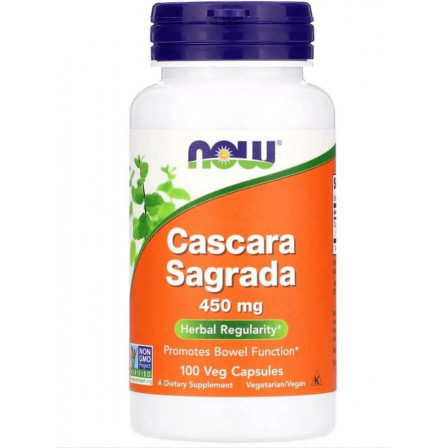 Now Foods Cascara Sagrada 450 mg 100 veg caps.