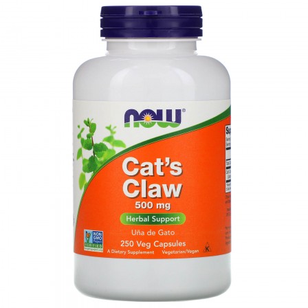 NOW Foods Cats Claw 500mg 250 Veg Capsules