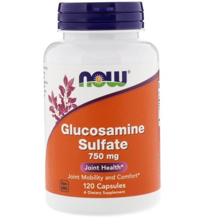 NOW Foods Glucosamine Sulfate 750mg 120 caps.