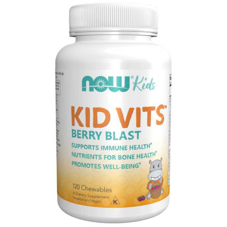 NOW Foods Kid Vits 120 Chewables