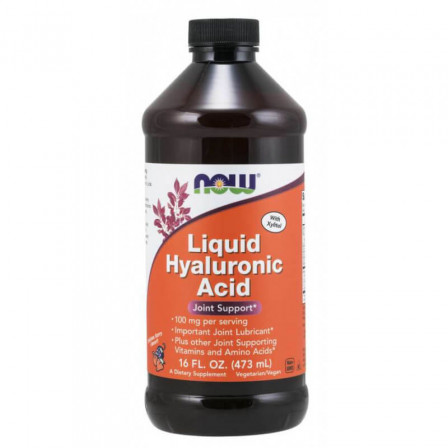 Now Foods Liquid Hyaluronic Acid 473 ml.