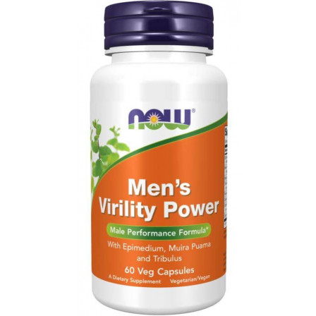 Now Foods Men's Virility Power 60 veg caps.