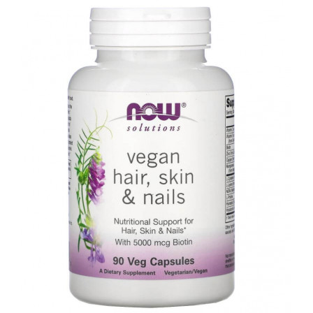 Now Foods Vegan Hair, Skin and Nails 90 veg caps.