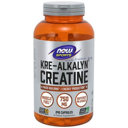 NOW Foods Kre-Alkalyn Creatine 240 caps.