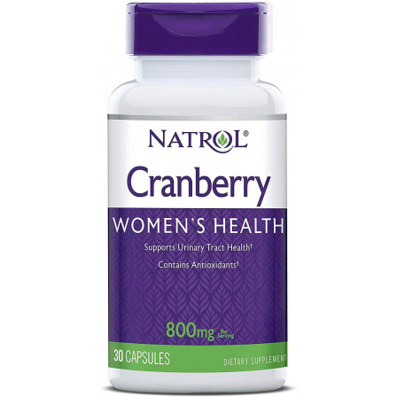 Natrol Cranberry 800 mg 30 caps.