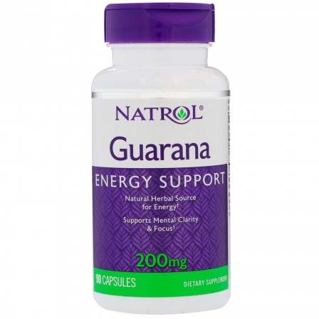 Natrol Guarana 200 mg 90 caps.