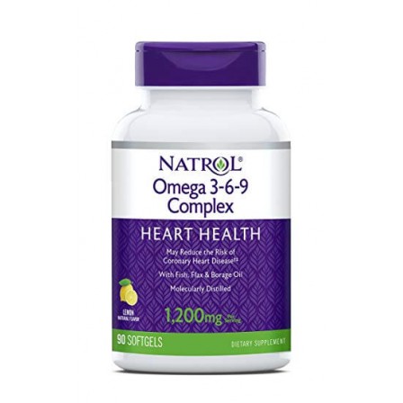 Natrol Omega 3-6-9 Complex 90 Softgels