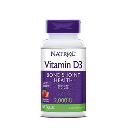 Natrol Vitamin D3 Fast Dissolve 2000 IU 90 tab.