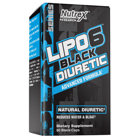 Nutrex Lipo 6 Black Diuretic 80 caps.