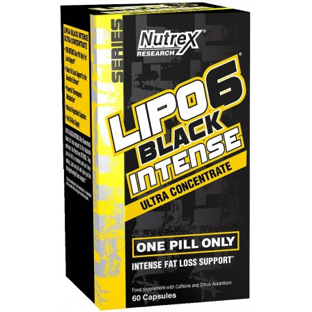 Nutrex Lipo-6 Black Ultra Intense Concentrate 60 caps.
