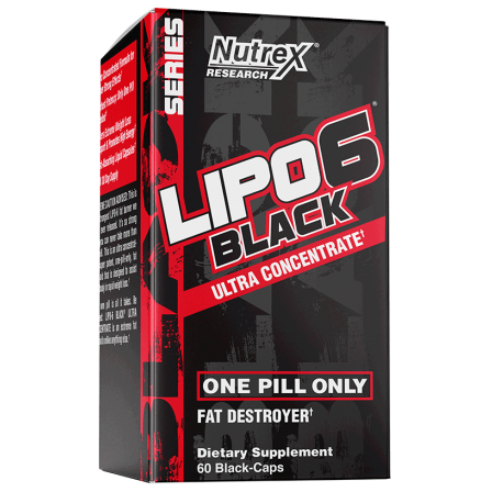 Nutrex Lipo 6 Black Ultra Concentrate 60 caps.